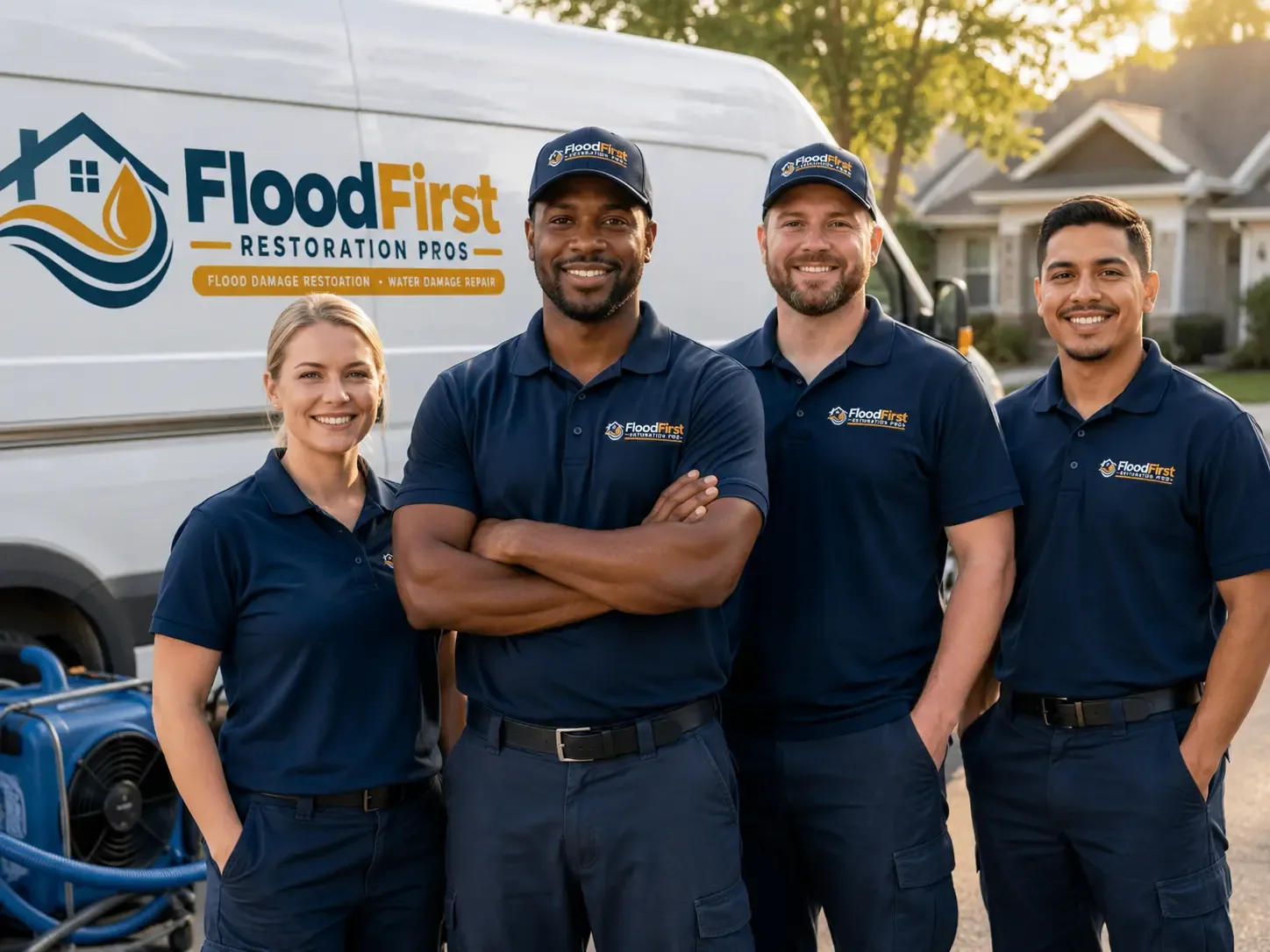 Flood Damage Restoration company in Warnock, OH