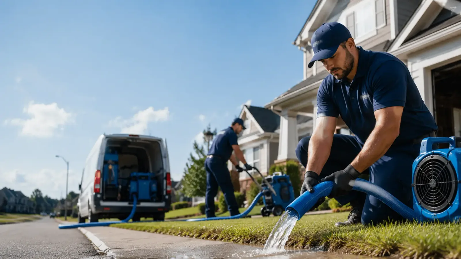 Flood Damage Restoration in Warnock, OH